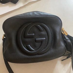 Crossbody Black Gucci Purse